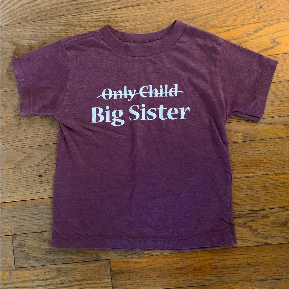 Big sister shirt